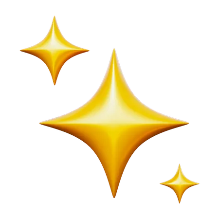 Estrellas  3D Icon