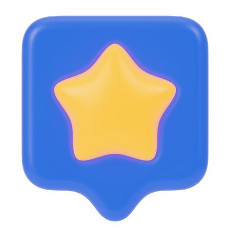 Burbuja de estrellas  3D Icon