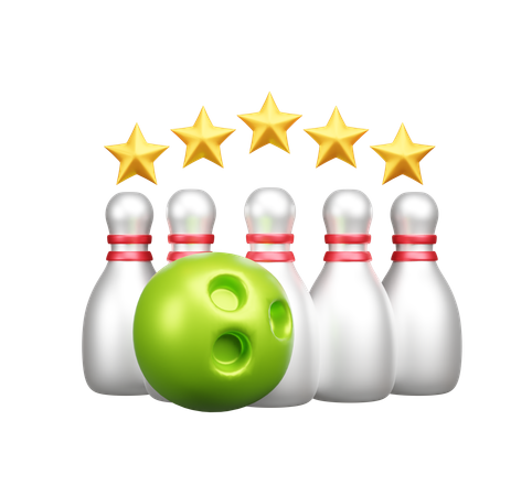 Estrellas de los bolos  3D Icon