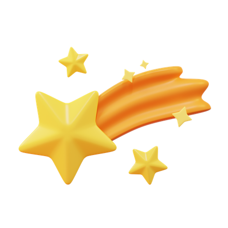 Estrellas fugaces  3D Icon