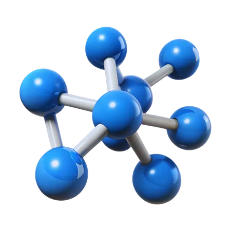 Estructura molecular  3D Icon