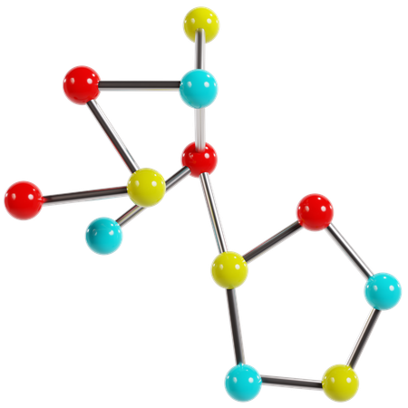 Estructura molecular  3D Icon