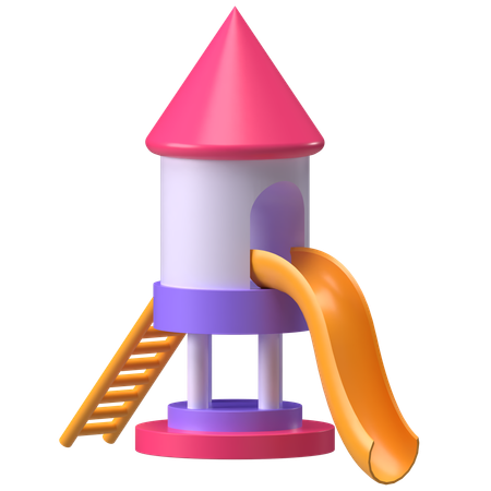 Estrutura de deslizamento de foguete  3D Icon