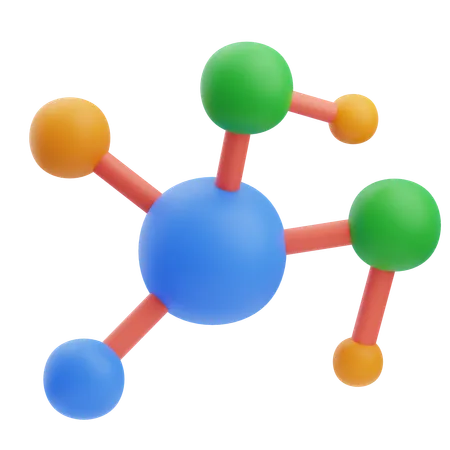 Estrutura da molécula  3D Icon