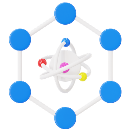 Estrutura molecular  3D Icon