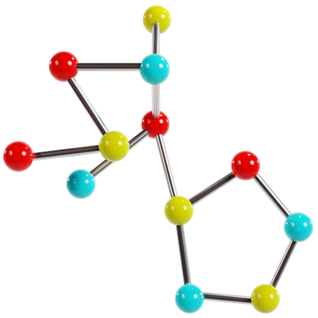 Estrutura molecular  3D Icon