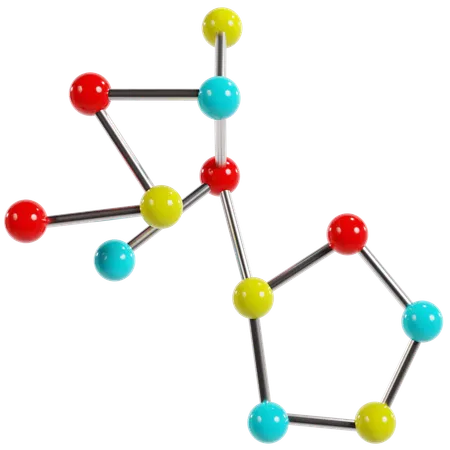 Estrutura molecular  3D Icon