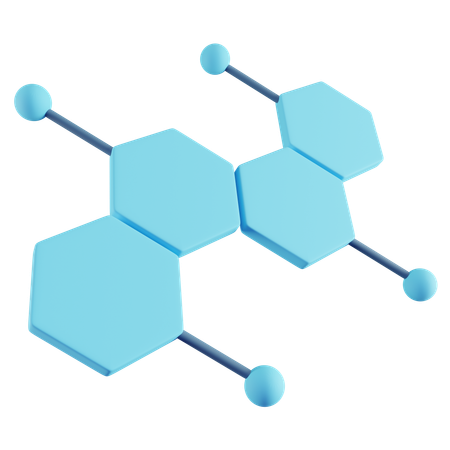 Estrutura molecular  3D Icon