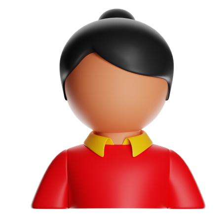 Estudante  3D Icon