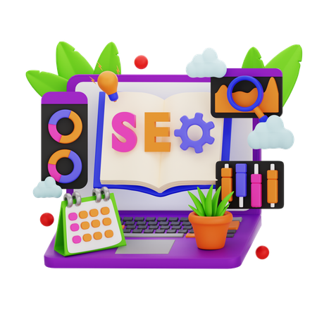 Estudio de SEO  3D Icon