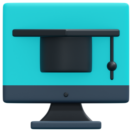 Estudo on-line  3D Icon