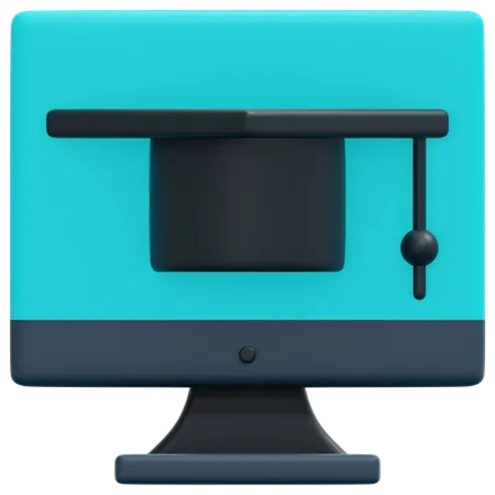 Estudo on-line  3D Icon