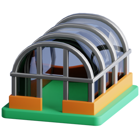 Estufa  3D Icon