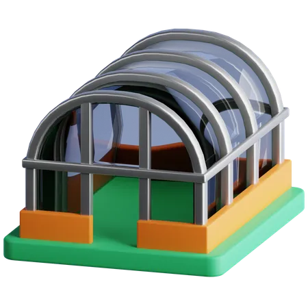 Estufa  3D Icon