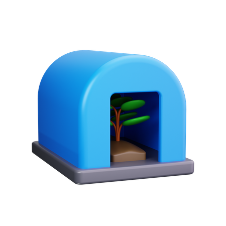 Estufa  3D Icon