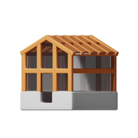 Estufa  3D Icon