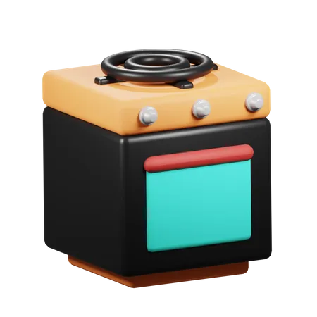 Estufa de cocina  3D Icon