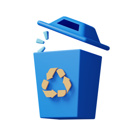 Lixo vazio  3D Icon