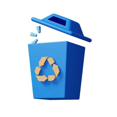 Lixo vazio  3D Icon