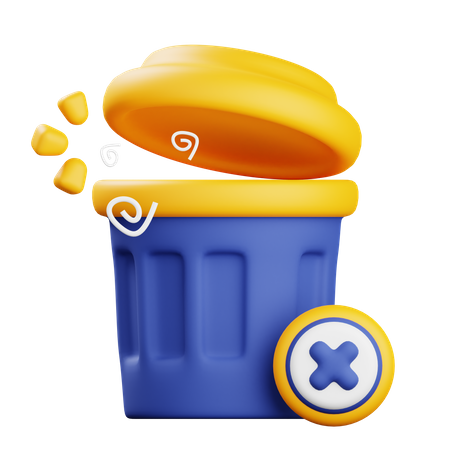 Lixo vazio  3D Icon