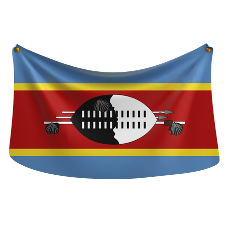 Eswatini  3D Icon