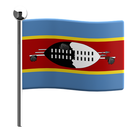 Eswatini  3D Icon