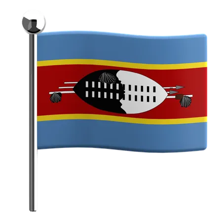 Eswatini  3D Icon