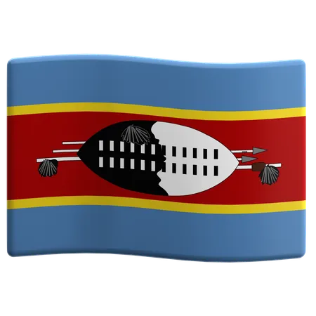 Eswatini  3D Icon