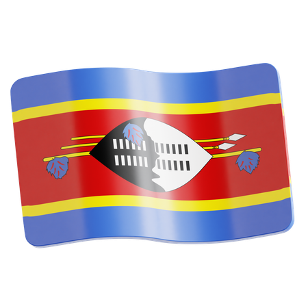 Eswatini  3D Icon