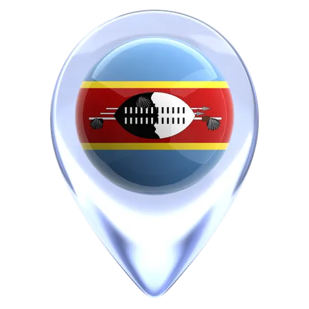 Eswatini  3D Icon