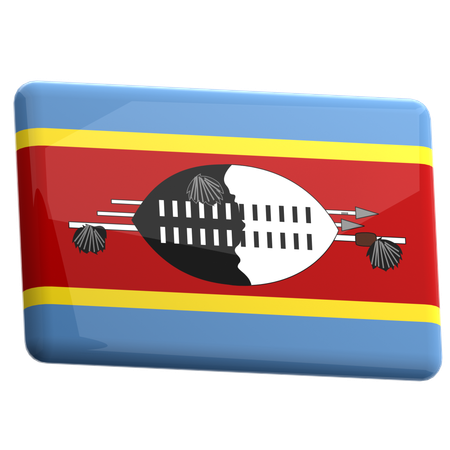 Eswatini  3D Icon