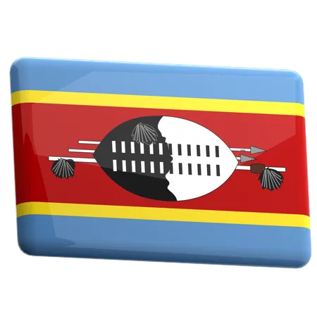 Eswatini  3D Icon