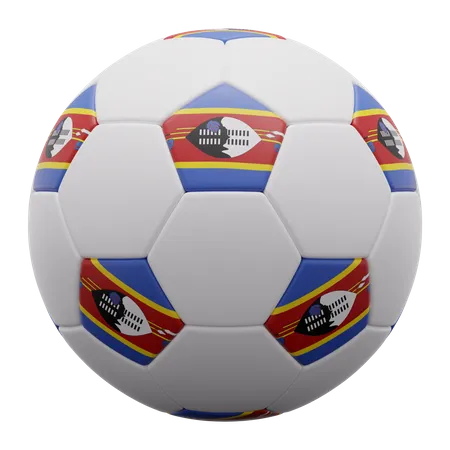 Eswatini Ball  3D Icon
