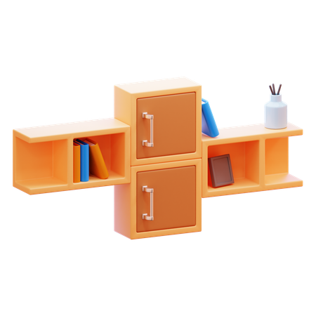 Étagère  3D Icon