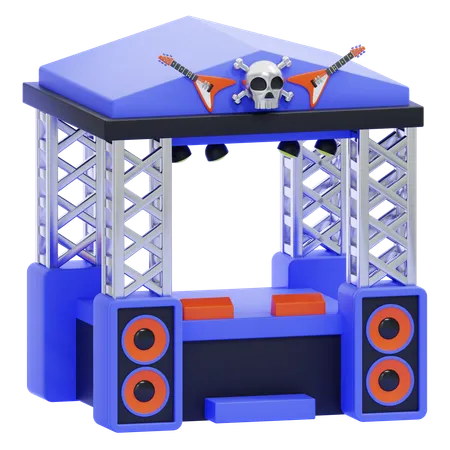 Escenario  3D Icon