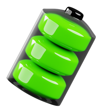 État de la batterie 3D Icon