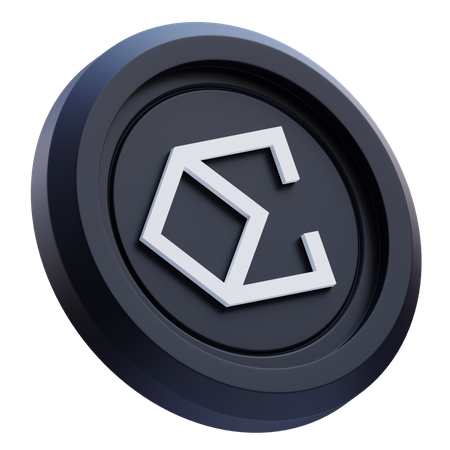 Criptomoeda Ethena  3D Icon