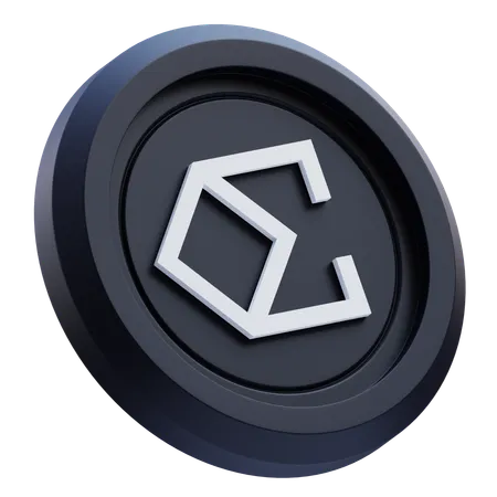 Criptomoeda Ethena  3D Icon