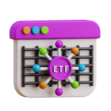 ETF  3D Icon