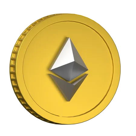 ETH  3D Illustration