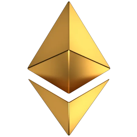 Ethereum 3D Icon