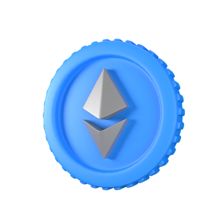 ETH Coin 3D Icon