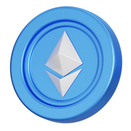 Eth Coins  3D Icon