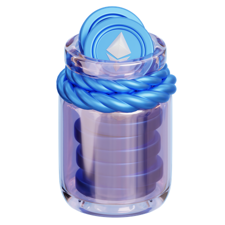 Eth Jar  3D Icon