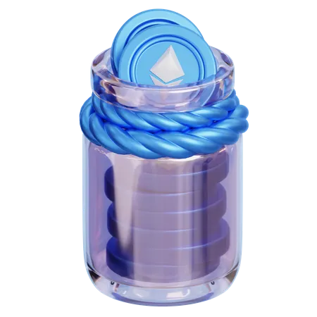 Eth Jar  3D Icon