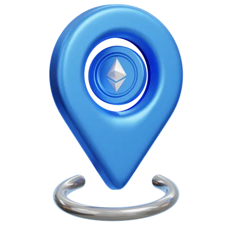Eth Location  3D Icon