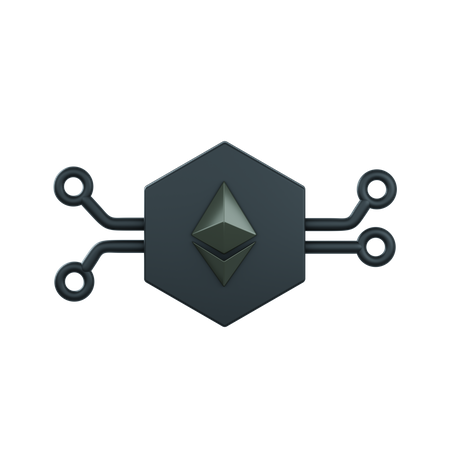 ETH-Netzwerke  3D Icon