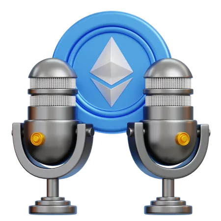 Eth Podcast  3D Icon