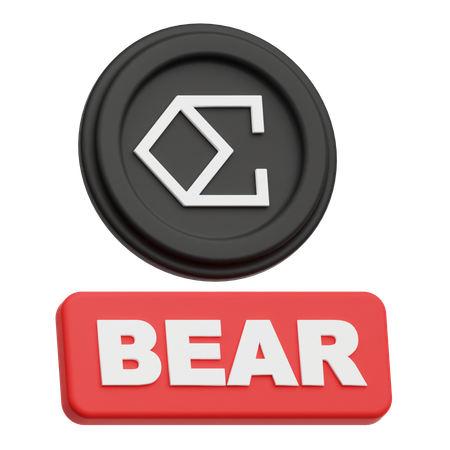Ethena Bear  3D Icon