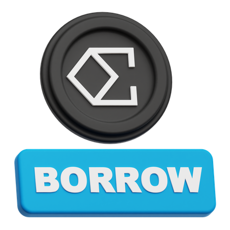 Ethena Borrow  3D Icon